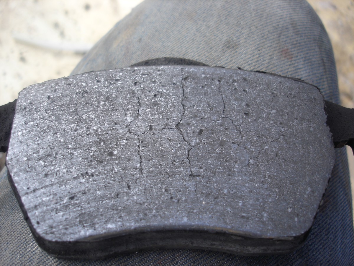 Brake pad cracking do these look OK ?? Forums