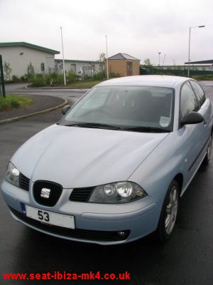 Photo of Glacier Blue Seat Ibiza TDI Sport