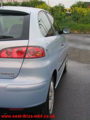 Photo of Glacier Blue Seat Ibiza TDI Sport