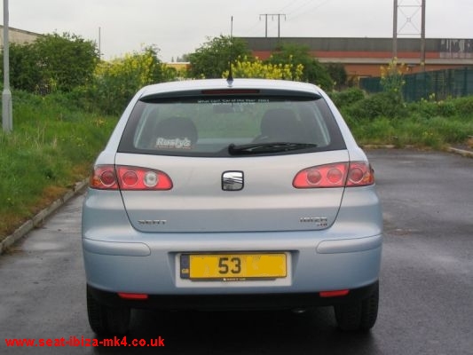 Photo of Glacier Blue Seat Ibiza TDI Sport