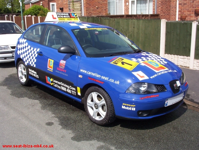 Photo of Glacier Blue Seat Ibiza TDI Sport