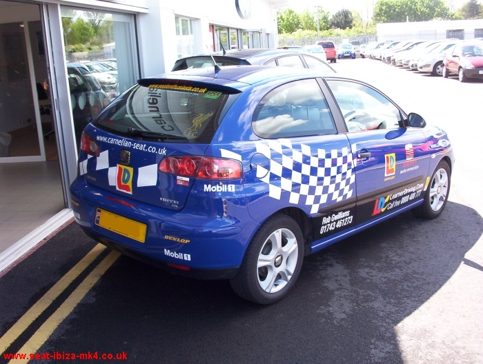 Photo of Glacier Blue Seat Ibiza TDI Sport