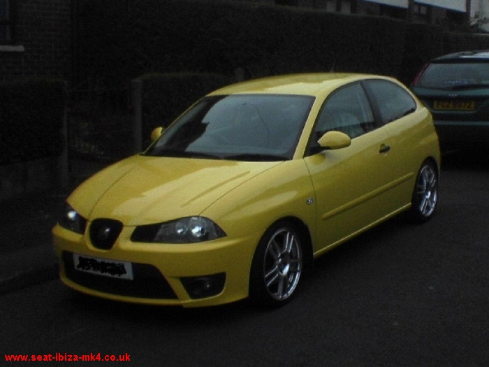 Photo of Ovni Yellow Seat Ibiza TDI Sport