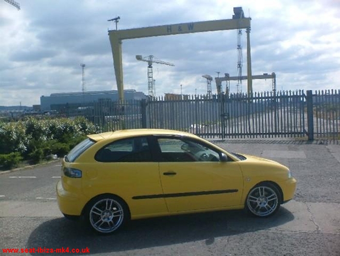 Photo of Ovni Yellow Seat Ibiza TDI Sport