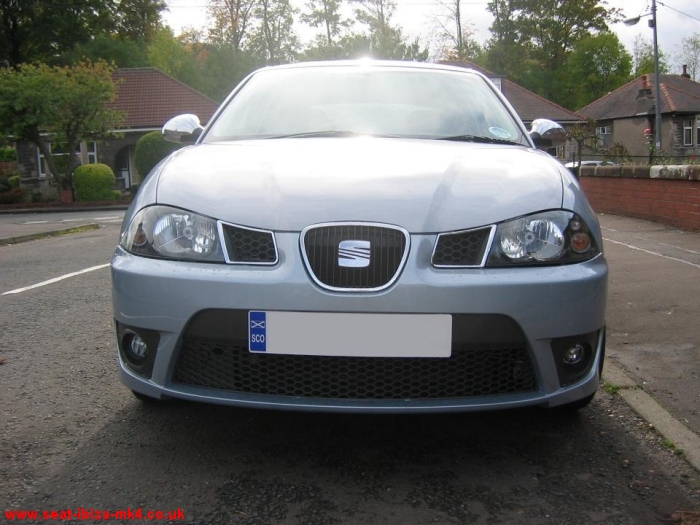 Photo of Seat Ibiza in  Glacier Blue