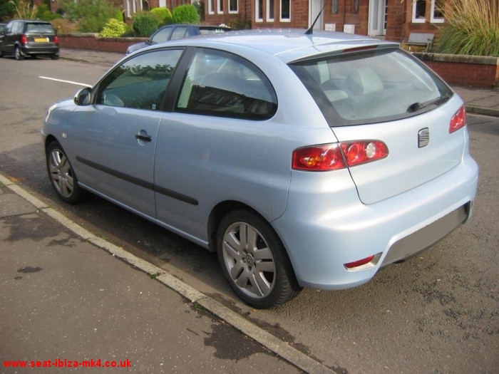 Photo of Seat Ibiza in  Glacier Blue