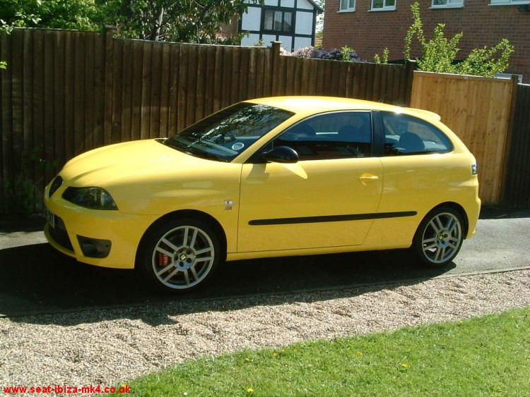 Photo of Ovni Yellow Seat Ibiza Cupra TDI 160